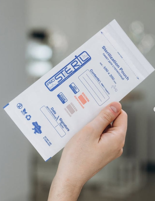 Pro Steril Premium Kraft White Sterilisationsbeutel 100 × 200 mm