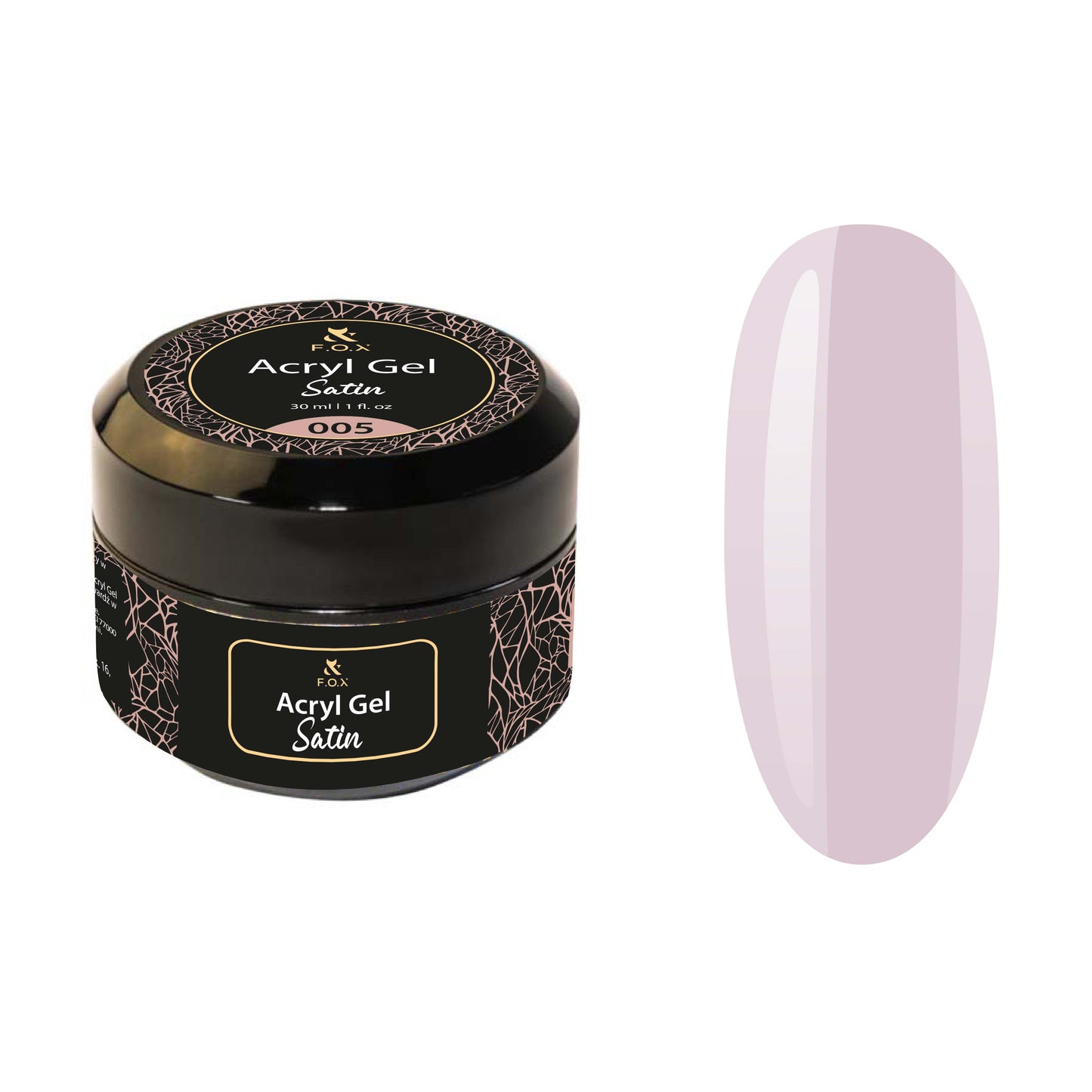 F.O.X Acryl Gel Satin, 30 ml