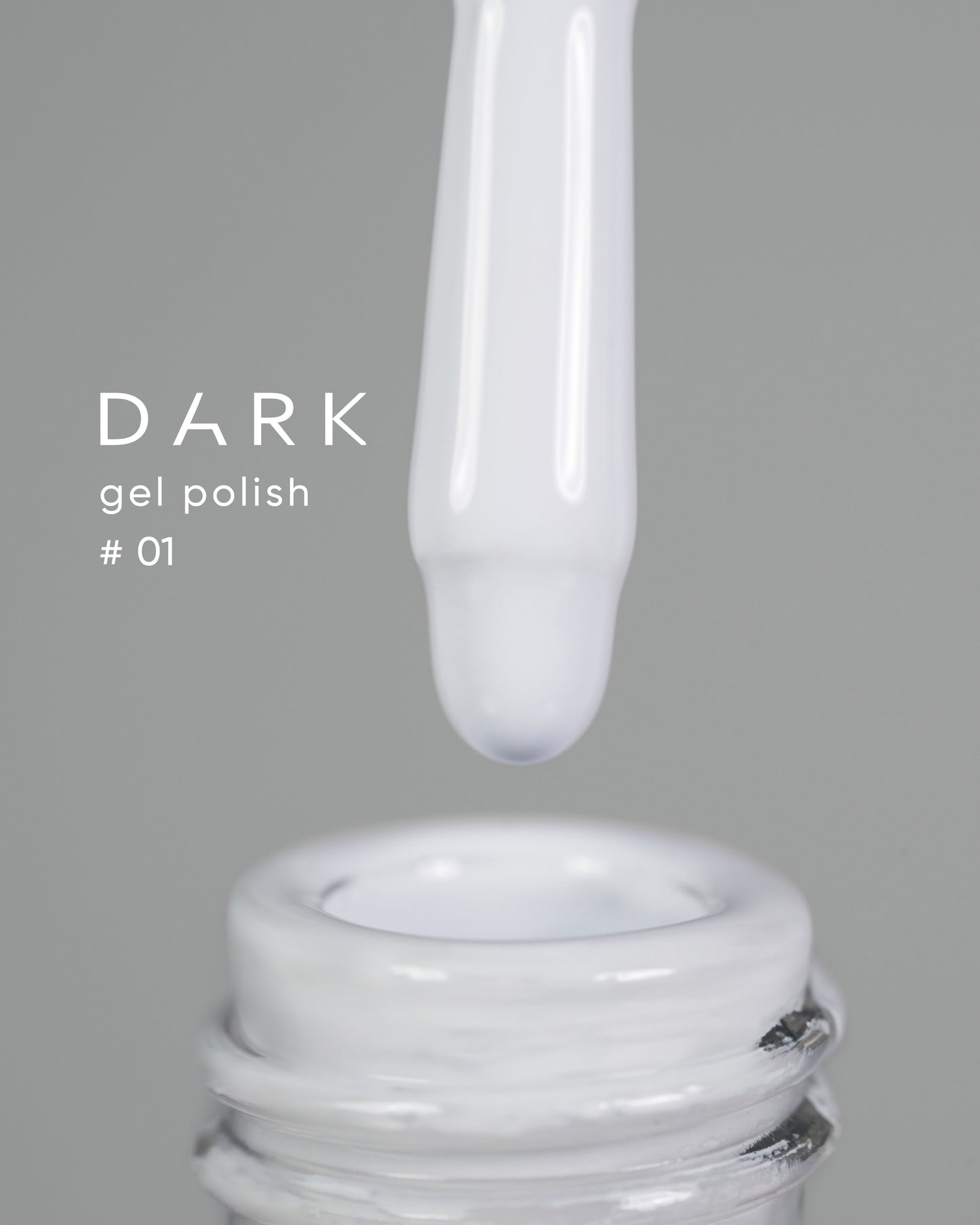 DARK Gel Polish, White & Black, 6 мл