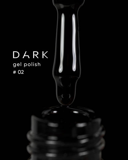 DARK Gel Polish, White & Black, 6 мл