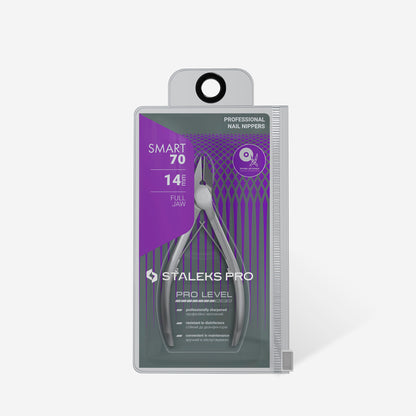 Professional nail nippers STALEKS SMART 70 14 mm