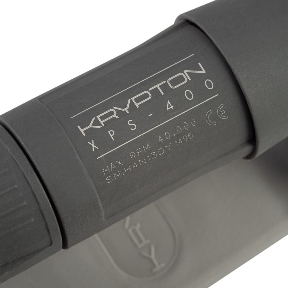 Фрезер KRYPTON XPS-400 WHITE/GRAY для маникюра и педикюра