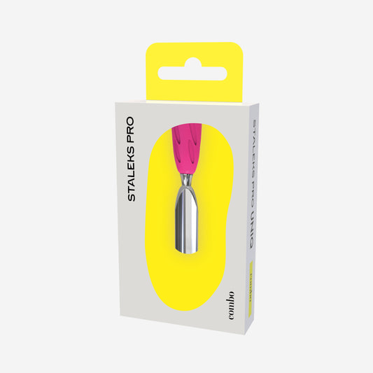 Arbeitsteil des Schiebers STALEKS Combo UNIQ 16 abgerundeter Schmalschieber