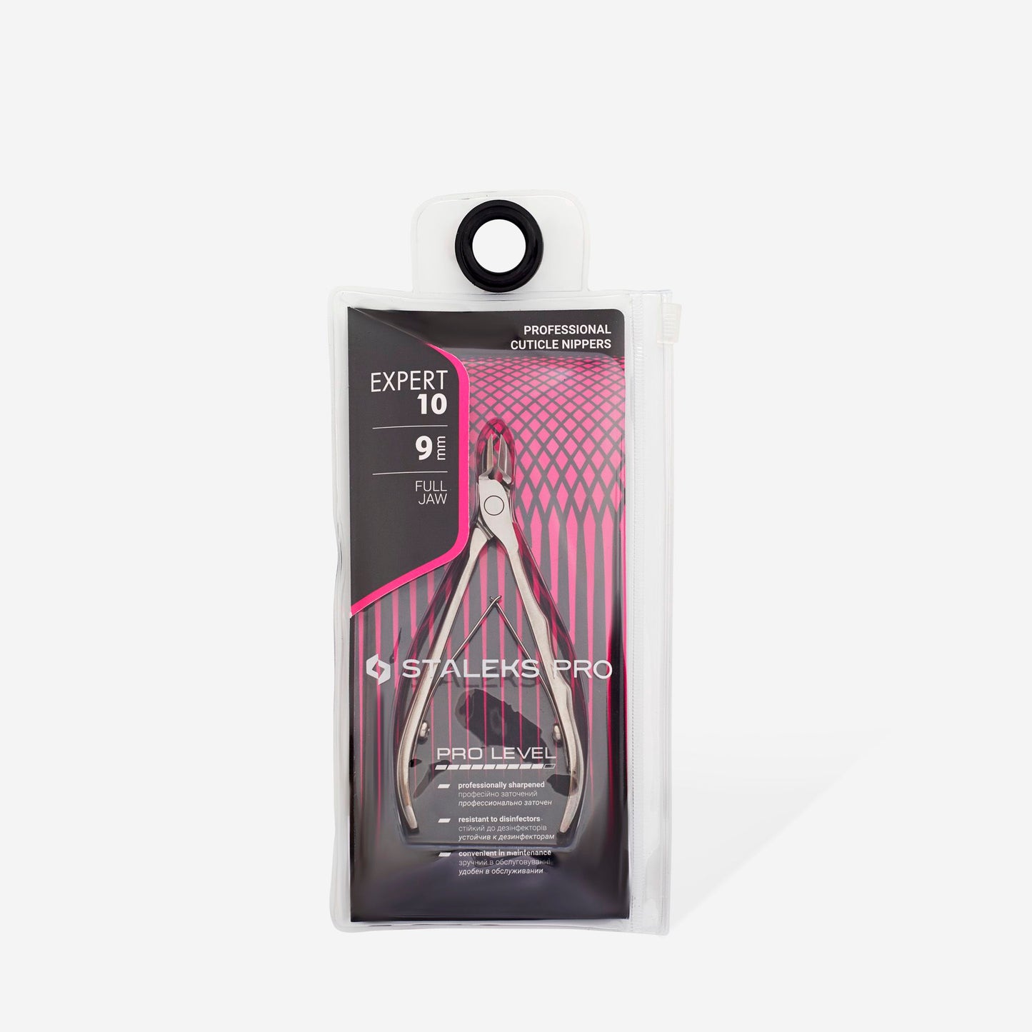 Professional cuticle nippers STALEKS EXPERT 10 9 mm
