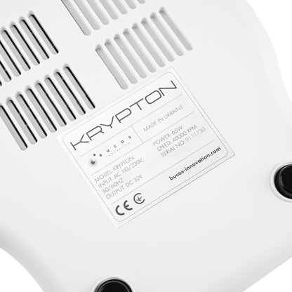 Фрезер KRYPTON XPS-400 WHITE/GRAY для маникюра и педикюра