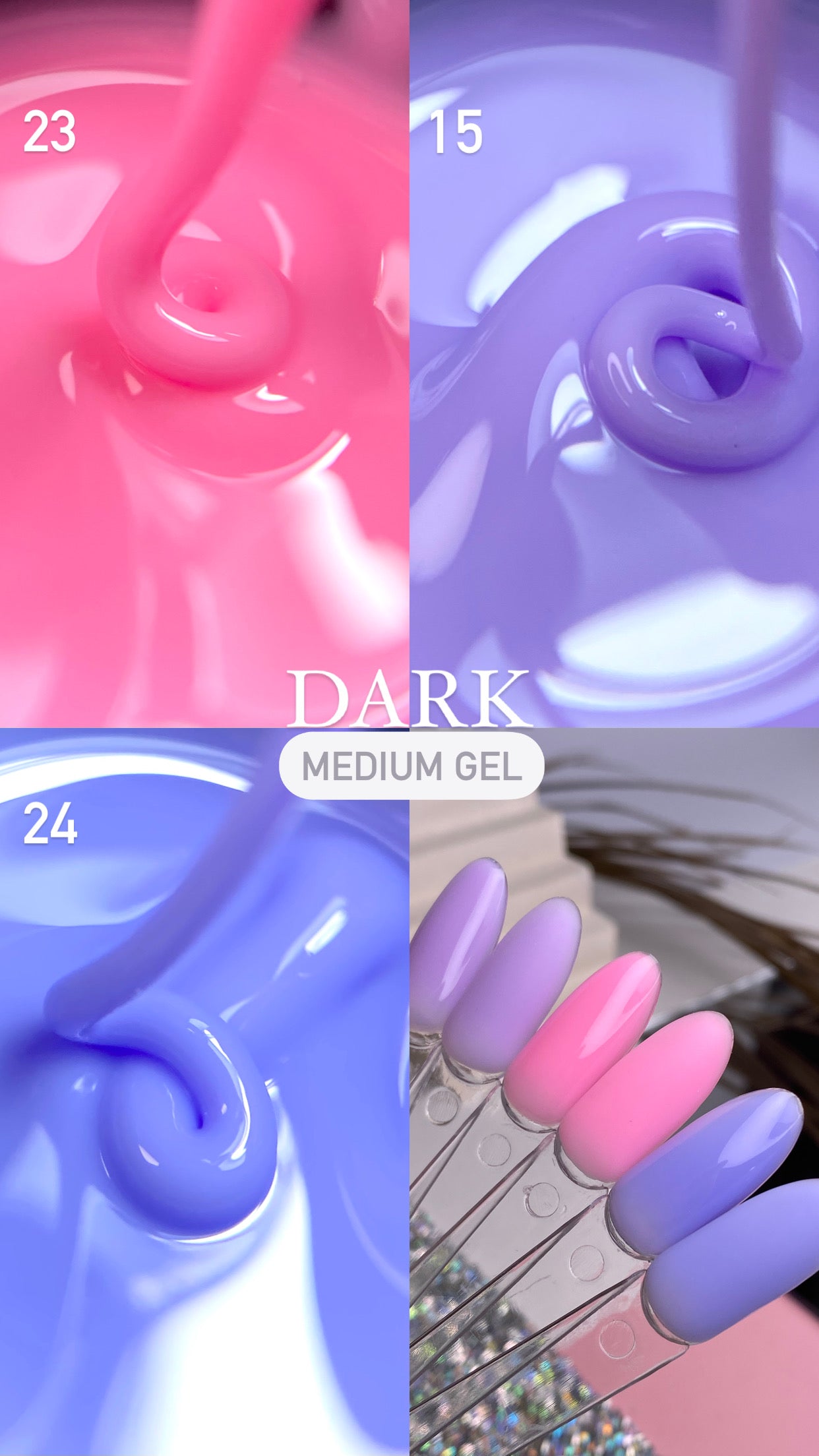 DARK Medium Gel, 15 ml