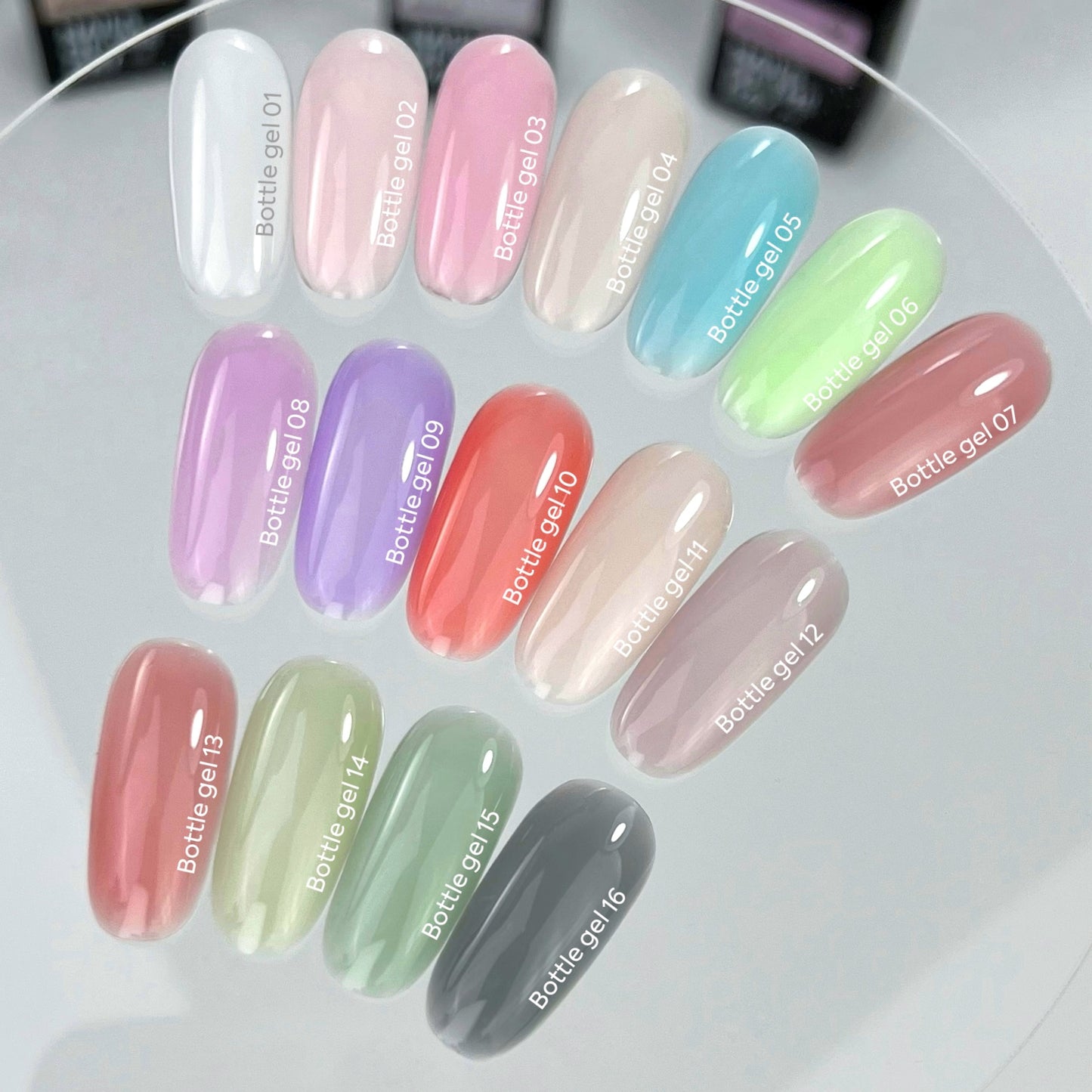 Bottle Gel NOTD Color 1-22 10 ml