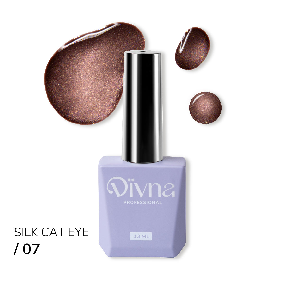 DIVNA Silk Cat Eye Gel Polish, 10ml