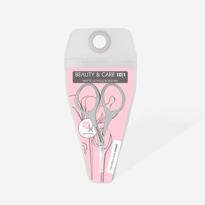 Matte cuticle scissors STALEKS BEAUTY & CARE 10 TYPE 1
