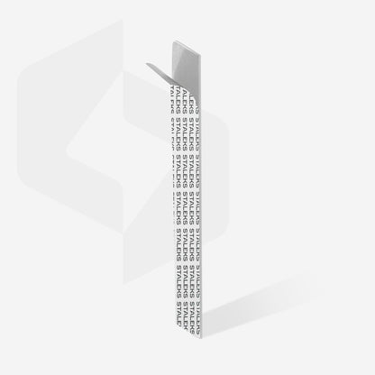 Disposable white files for straight nail file on a soft foam layer STALEKS EXPERT 20 240 grit (30 pcs)
