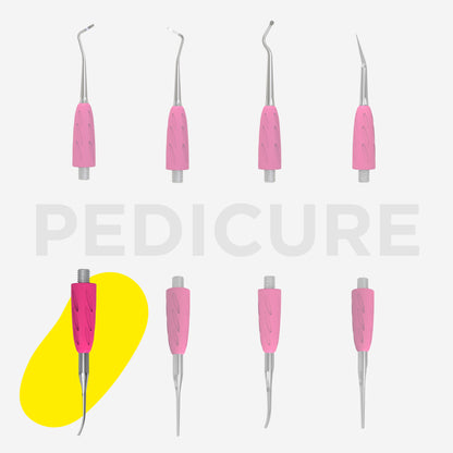 Рабочая часть лопатки STALEKS Combo UNIQ 35 пилка тонкая с загнутым концом