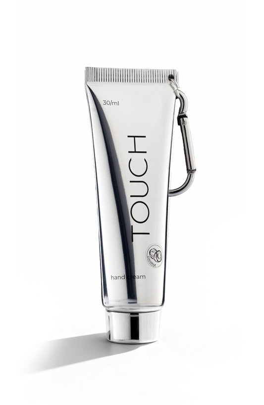 TOUCH Handcreme Coconut mit Karabiner, 30 ml