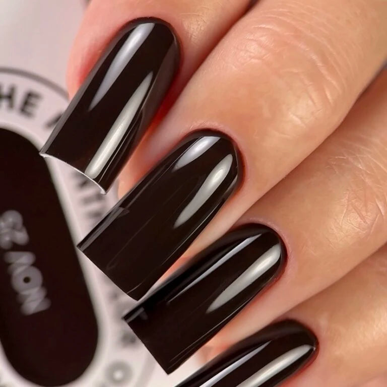 Gel Polish Color of the month November 2025 Deep Brown, NOTD 10ml