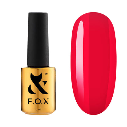 F.O.X Lipstick Collection Gel Polish, 7 ml