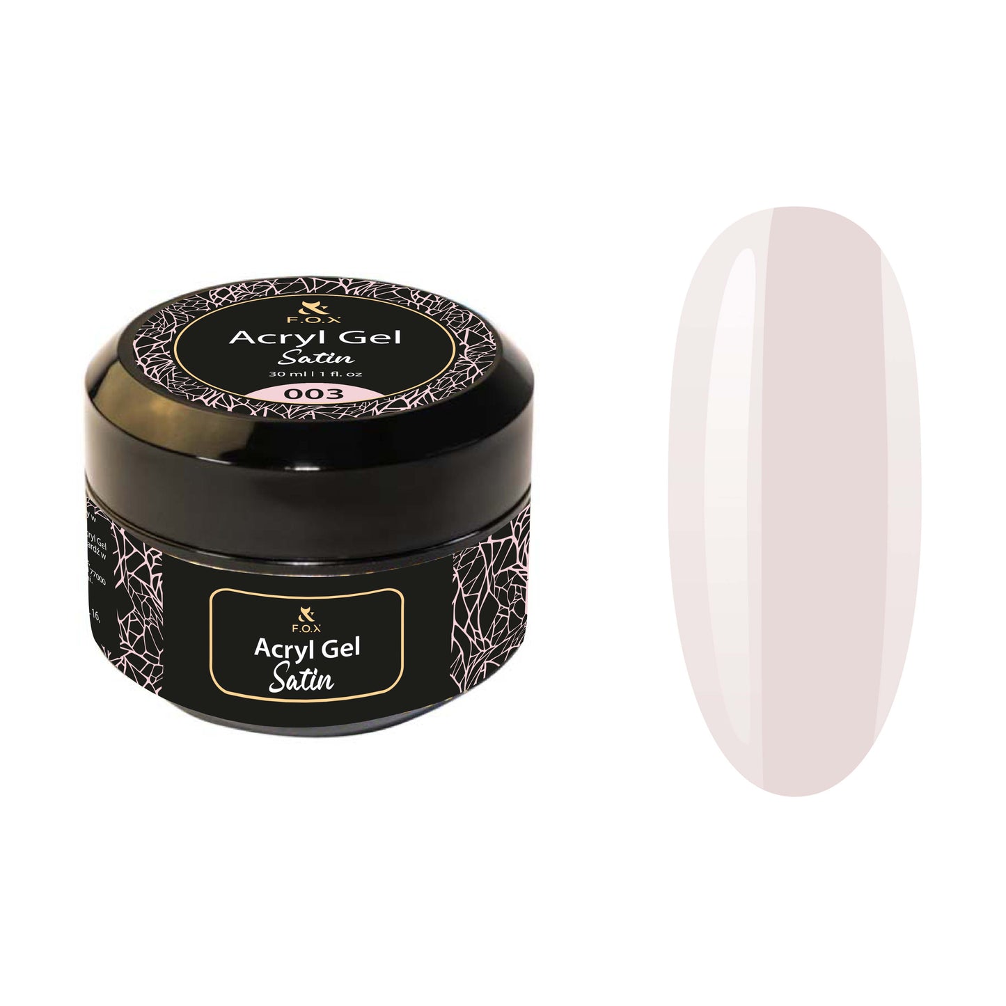 F.O.X Acryl Gel Satin, 30 ml