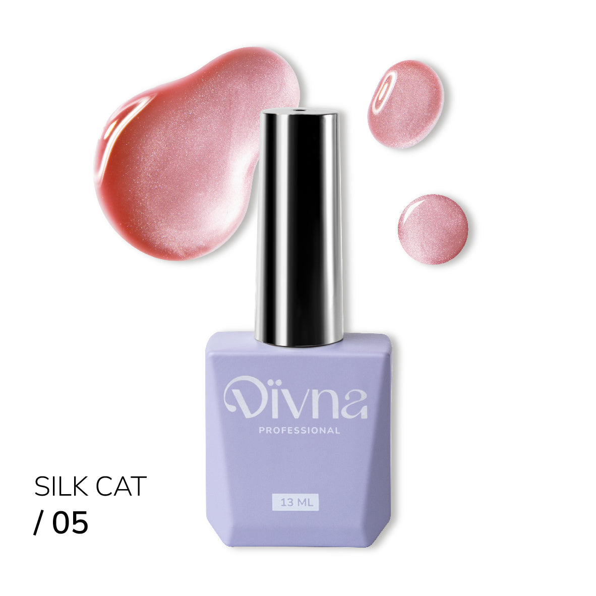DIVNA Silk Cat Eye Gel Polish, 10ml