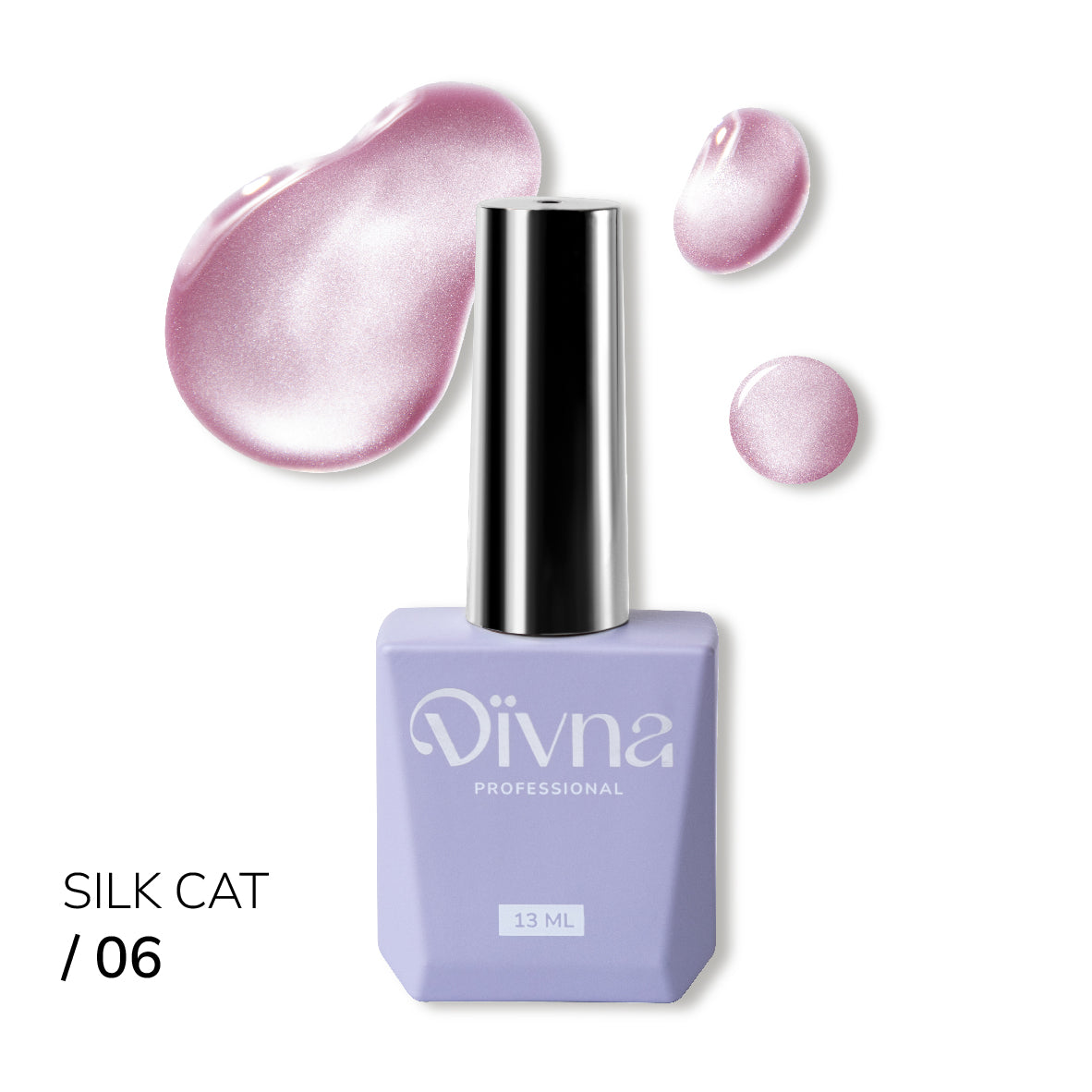 DIVNA Silk Cat Eye Gel Polish, 10ml